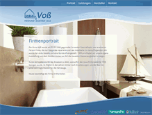 Tablet Screenshot of firma-voss.de